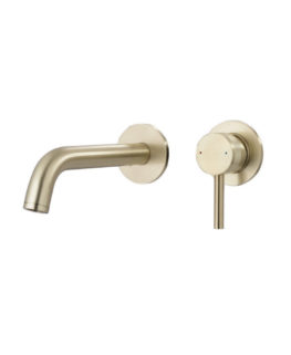 Kyloe Brushed Brass Basin Mixer