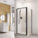 Haven 6 Black Frame Pivot Door